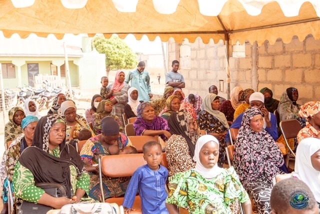 Widows attending the WHSF community event